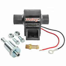Holley Electric Fuel Pump 12-426 Mighty Mite Black Aluminum All Fuels 25gph