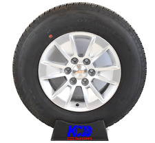 17 New Chevy Tahoe Suburban Silverado Silver Oem Wheels Rims Tires 2023