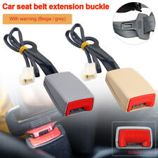 Car Seat Extension Belt Buckle With Warning Cable Car Truck Safety Buckle Socket