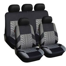 For Toyota Tacoma 2007-23 Seat Covers 5-seat Full Set Cloth Front Rear Protector