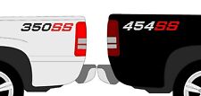 Chevy 454 Ss Decals 350 Ss Side Bed Stickers Chevrolet Silverado Bed Graphics