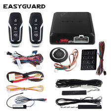 Easyguard Car Alarm System Remote Engine Start Push Button Pke Keyless Entry