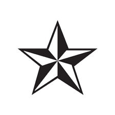 Nautical Lone Barn Star - Decal Sticker - Multiple Colors Sizes - Ebn3135