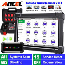 Ancel X7 Hd Heavy Duty Truck Diagnostic Scan Tool Obd2 All System Diesel Scanner