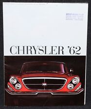 Chrysler 1962 300 Newport New Yorker Sales Brochure