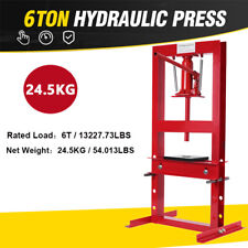 Hydraulic Shop Press 6 Ton With Press Plates H-frame Benchtop Press Stand