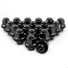 20 Oem Factory Lug Nuts Black For Toyota Lexus 12x1.5 Fits Mag Flat Seat Wheel