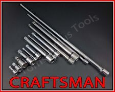 Craftsman Tools 13pc 14 38 12 Ratchet Wrench Socket Extension Adapter Set