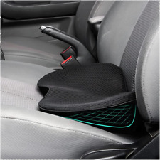 Car Seat Cushion Memory Foam Auto Wedge Seat Pad Comfort Low Back And Tailbone