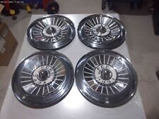 Wheel Covers Set Of 4 Vintage 14 Inch 1957 Ford Fairlane Hub Caps Used