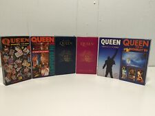 Queen Vhs Tape Lot Greatest Hits Classic Magic Years Budapest Freddie Mercury 