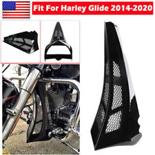 Black Chin Spoiler Scoop Fit For Harley Touring Street Road Glide Flhx Fltrx 14