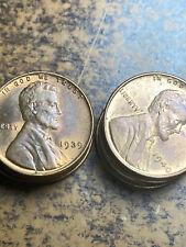 1939194019411942194719501951 Lincoln Wheat Cent Set All Au Condition