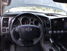 Toyota Tundra 2007-2013 Piano Black Wood Genuine Leather Steering Wheel-sports