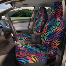 Colorful Animal Print Car Seat Covers Car Decor Seat Protector Van Seat Cover