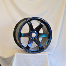 On Sale 4 Pcs Rota Wheel Grid 18x9.5 5x114.3 Offset 38 73 Chameleon