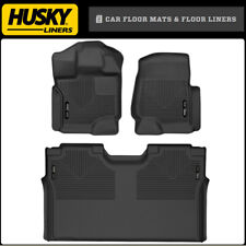 Husky Liners Weatherbeater Floor Mats For 2015-2024 Ford F-150 Crew Cab