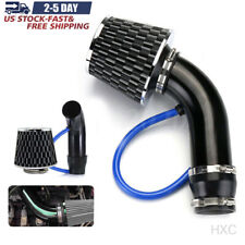 Black 3 Cold Air Intake Filter Induction Kit Pipe Power Flow Hose System