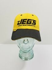 Jegs High Performance Parts Mens Strap Back Hat Adjustable Cap Yellow Black