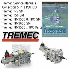 Tremec T5 T56 Tr3550 Tko Tr3650 Transmission Service Manuals Pdf Cd 