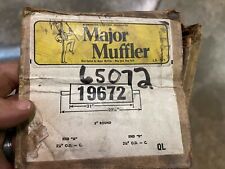 Vintage Nos Exhaust Muffler Pipe 29 14 Long 2 14 Od In Out Rat Rod Hot Rod