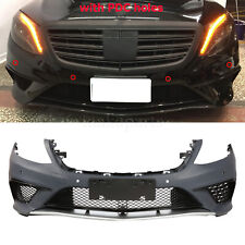 S63 Amg Style Front Bumper Kit Wpdc For Mercedes Benz S-class W222 2014-2017