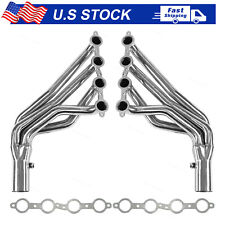 Long Tube Stainless Steel Headers W Gaskets For Chevy Gmc 07-14 4.8l 5.3l 6.0l