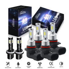 9005 9006 880 Led Headlight High Low Beam Fog Light Bulbs Conversion Kit