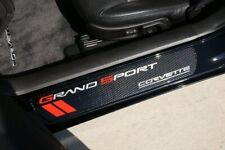 Gm Licensed C6 Grand Sport Corvette Door Sill Plates Carbon Fiber