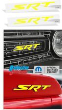 Srt Emblem Overlay Decals Grille Trunk - 2015-2018 Dodge Challenger Srt 392