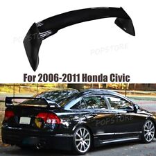 Fits 06-11 Honda Civic 2dr Coupe Unpainted Mugen Style Rr Trunk Wing Spoilerr
