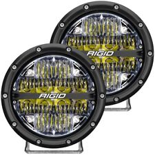 Rigid Industries 360-series 6in Led Off-road Drive Beam - White Backlight Pair