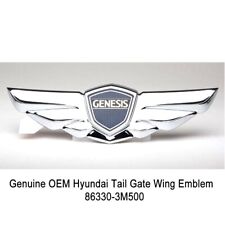 Genuine Oem Hyundai Tail Gate Wing Emblem For 09-14 Genesis Sedan 86330-3m500