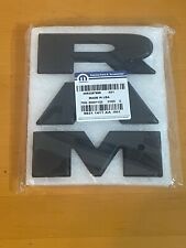 2019-2023 Matte Black Ram Front Grille Emblem Badge For Ram1500 Oem 68311411aa