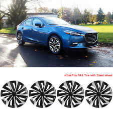For Mazda3 Mazda 3 16 Hubcaps Wheel Rims Cover Hub Caps Fit R16 Steel Wheel