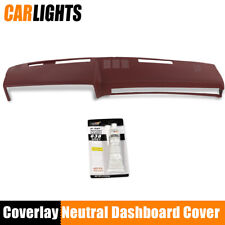 New Dash Cover Cap Fit For 81-87 Chevy Gmc Pickup Full Size 81-91 Chevy Gmc Suv