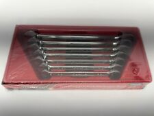 Snap On 7-pc Sae Non-reversible Ratcheting Combo Wrench Set Soxr707a Unused
