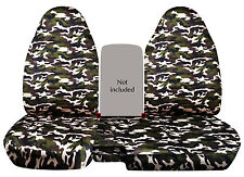 Pinkgray Tree Camo Car Seat Covers 60-40 Highback Seat For 91-97 Ford Ranger