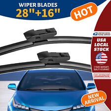 2816 For 2016-22 Toyota Prius Prime Front Windshield Wiper Blades Replacement