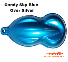 Candy Sky Blue Gallon With Reducer Candy Midcoat Only Car Auto Paint Kit