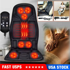 Kneading Massager Cushion Chair Seat Massage Portable Car Heat Back Neck