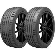 Qty 2 22545r17 Goodyear Eagle Sport Tz 94w Xl Black Wall Tires