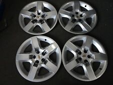 2008 - 2012 Chevrolet Malibu Hhr 17 Silver Hubcaps Wheel Covers Set Of 4