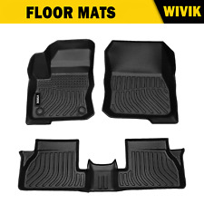 For 2012-2018 Ford Focus Tpe Floor Mats Liner 3d Molded All Weather Rubber