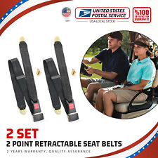 2 Set Universal 23cm Adjustable Extension Belt Car Safety Belt Buckle Ends Black