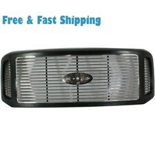 New Fo1200458 Grille Chrome Insert Fits Ford F-350 Super Duty 2005-07 6c3z8200dh