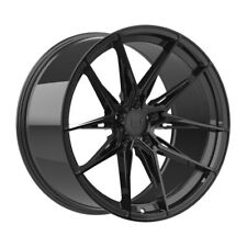 4 Hp1 19 Inch Staggered Gloss Black Rims Fits Jaguar S-type R 2003-08