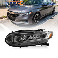For 2018-2020 Honda Accord Wled Drl Signal Headlight Assembly Driver Side Left