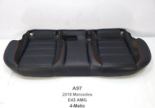  17-20 Oem Mercedes W213 E400 E43 Amg Rear Seats Lower Cushion Black Anthracite