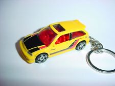 Hot 3d Yellow Honda Civic Si Custom Keychain Keyring Key Dohc Vtec Hot Wheels